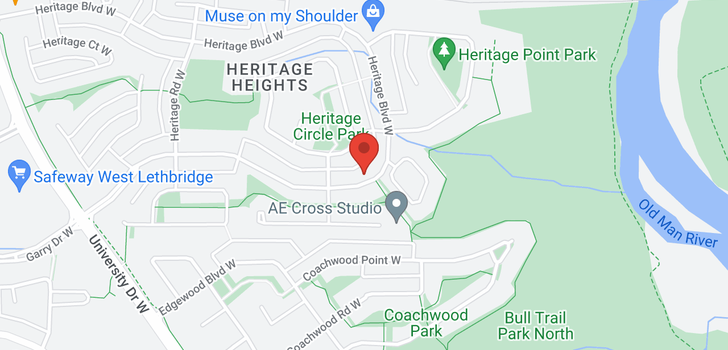 map of 225 Heritage Boulevard